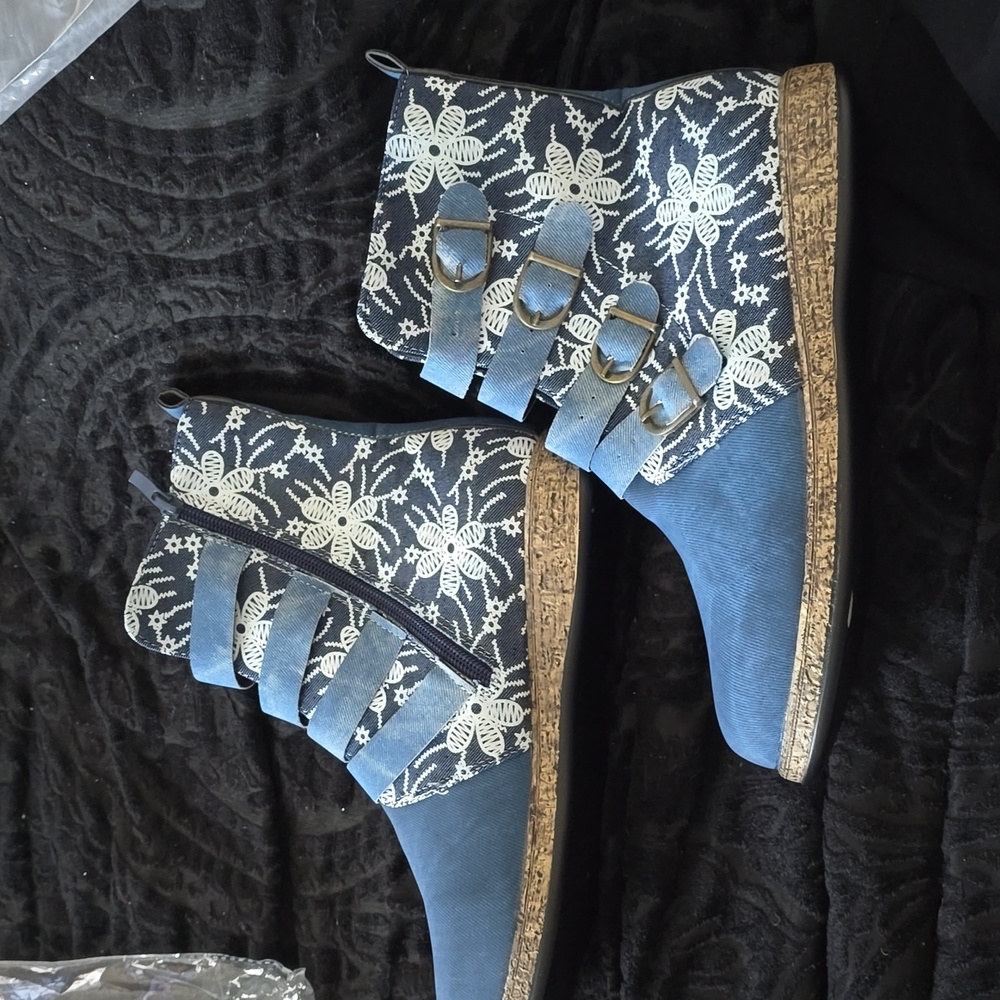 Denim Booties - image 3